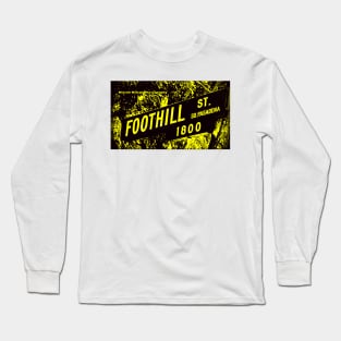 Foothill Street, South Pasadena1, CA Bumblebee by Mistah Wilson Photography Long Sleeve T-Shirt